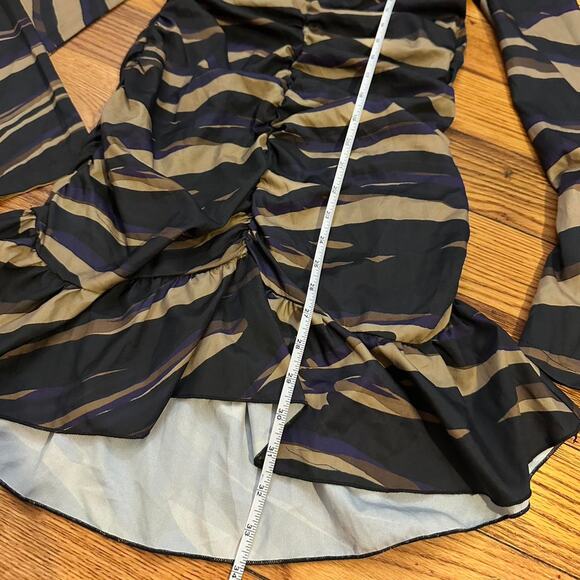 Prettylittlething Multi coloured zebra print mini dress - Picture 5 of 8